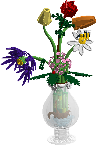 Flower Pot - Centrepiece (1120x601), Png Download