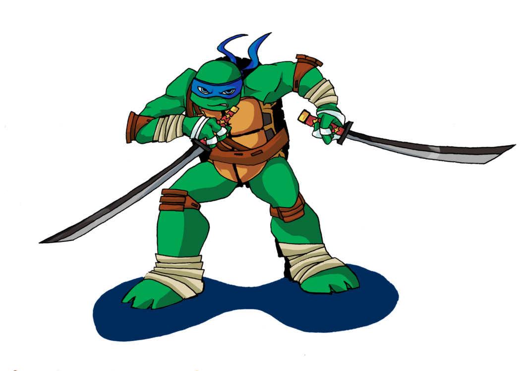 Tmnt Leonardo By Lemonadestandoflife On Deviantart - Cartoon (1059x755), Png Download