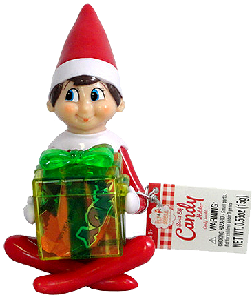 Elf On The Shelf Candy Dish - Christmas Day (500x499), Png Download