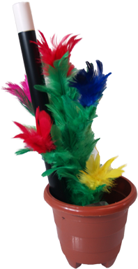 Anti-gravity Flower Pot By Premium Magic - Trick (400x400), Png Download