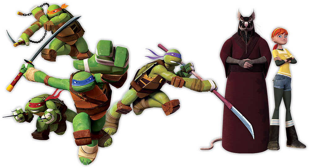 The Technology Behind 'tmnt 3′ Explained [video] - Turtles Ninja Nickelodeon (997x543), Png Download