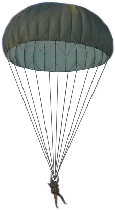 Parachute Png - Parachute Gifs Transparent Background (379x514), Png Download