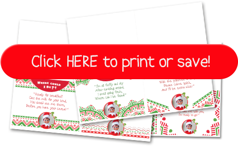 Super Easy & Quick Elf On The Shelf Ideas For When - Idea (500x300), Png Download