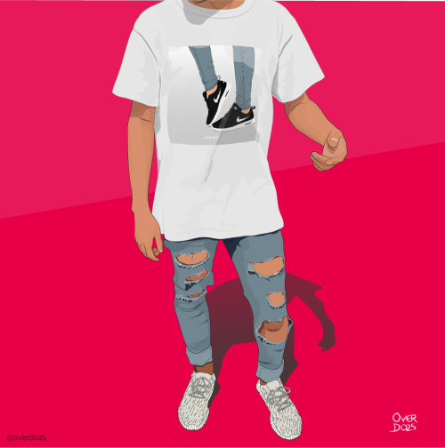 Instagram - @overdozs - Standing (500x504), Png Download