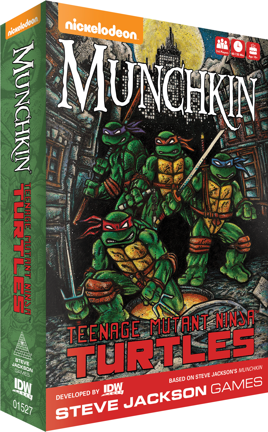 We Are Excited To Announce That Idw Games, In Conjunction - Munchkin Teenage Mutant Ninja Turtles (350x350), Png Download