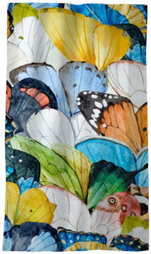 Watercolor Butterfly Vector Pattern Blackout Window - Watercolor Painting (400x400), Png Download
