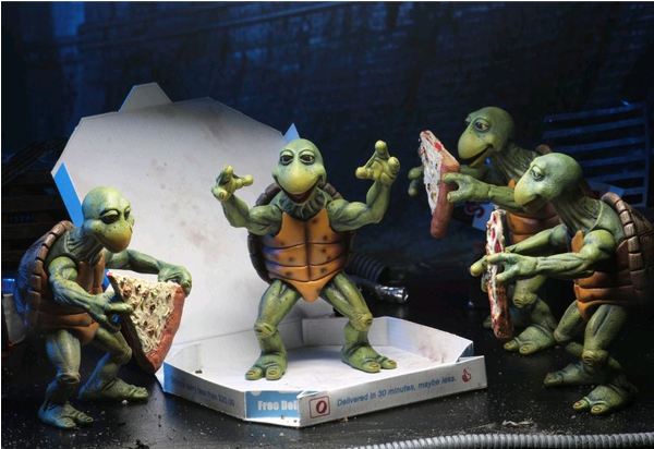 Teenage Mutant Ninja Turtles - Neca Tmnt Baby Turtles (600x600), Png Download