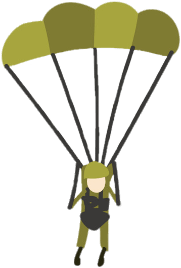 Miscellaneous - Parashute Clipart Transparent Background (650x651), Png Download