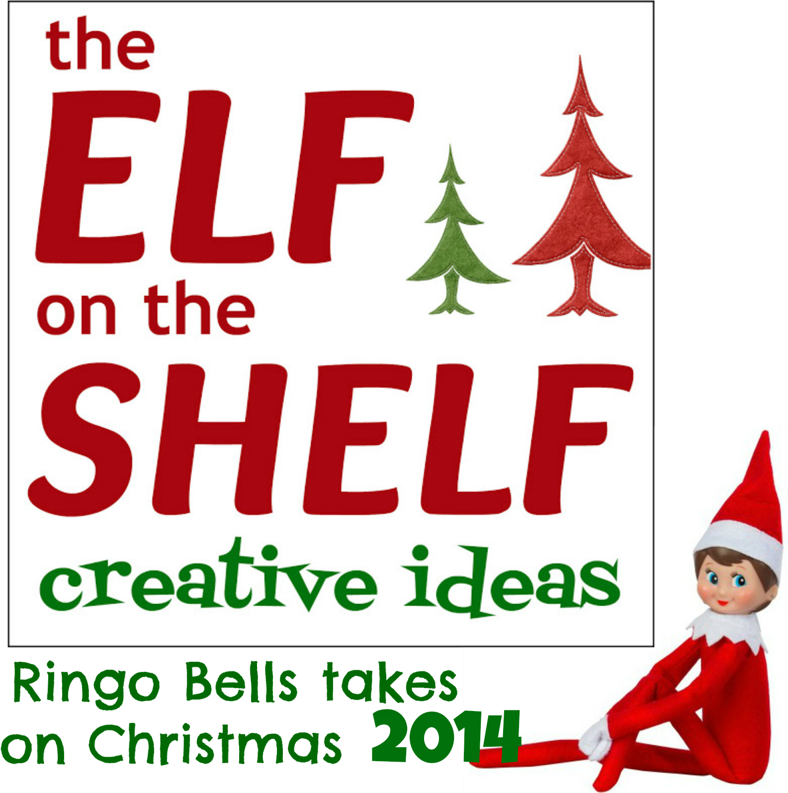 Our Elf, Ringo Bells, Has Come Back To Play This Year - Creativity (999x999), Png Download