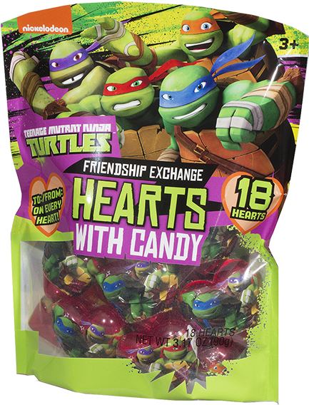The Candy Lab - Teenage Mutant Ninja Turtles Have A Cowabunga Christmas (432x574), Png Download