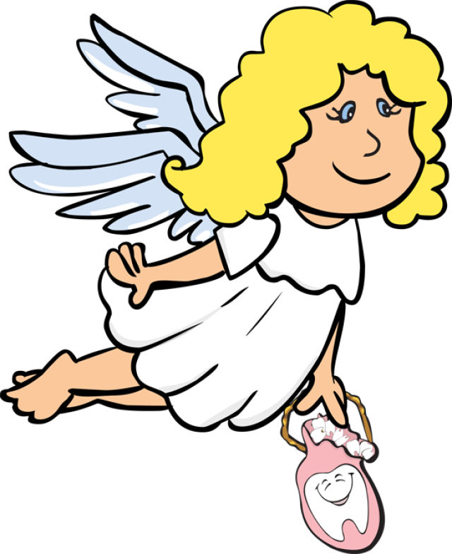 Fairy Clipart Tooth Fairy - Angel Coloring Pages Lds (551x675), Png Download