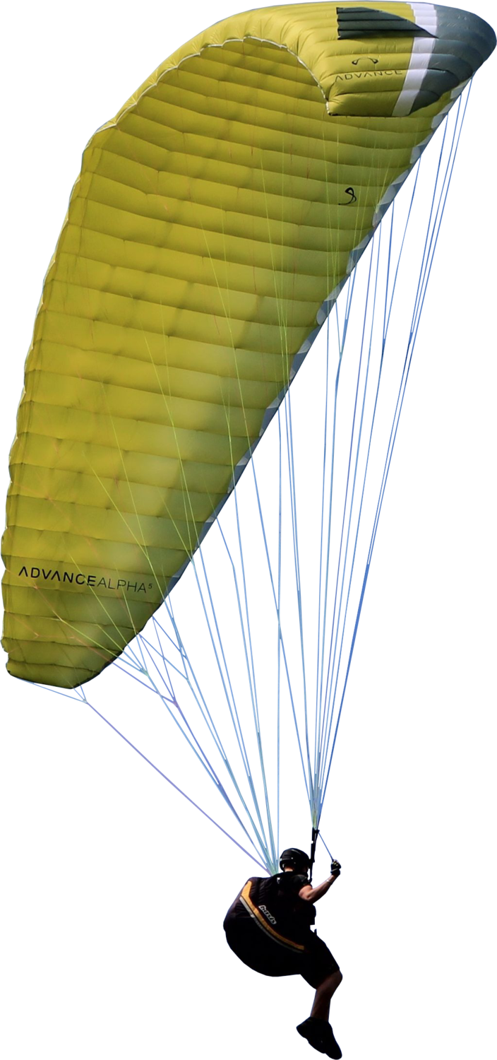 Paraglider People Cutout, Cut Out People, Architecture - Paragliding Png (704x1500), Png Download