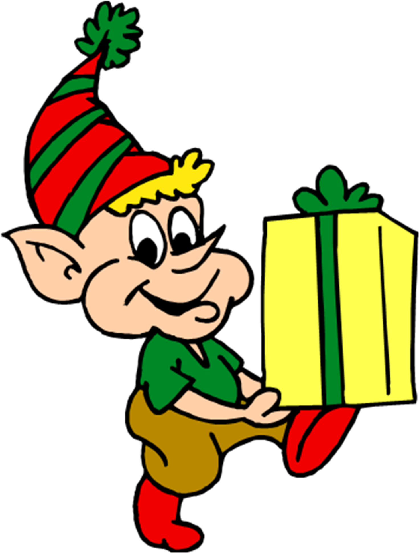 Santa Trusts Only One Elf To Deliver His Presents This - Ratification Of Constitution Cartoon (1482x1952), Png Download