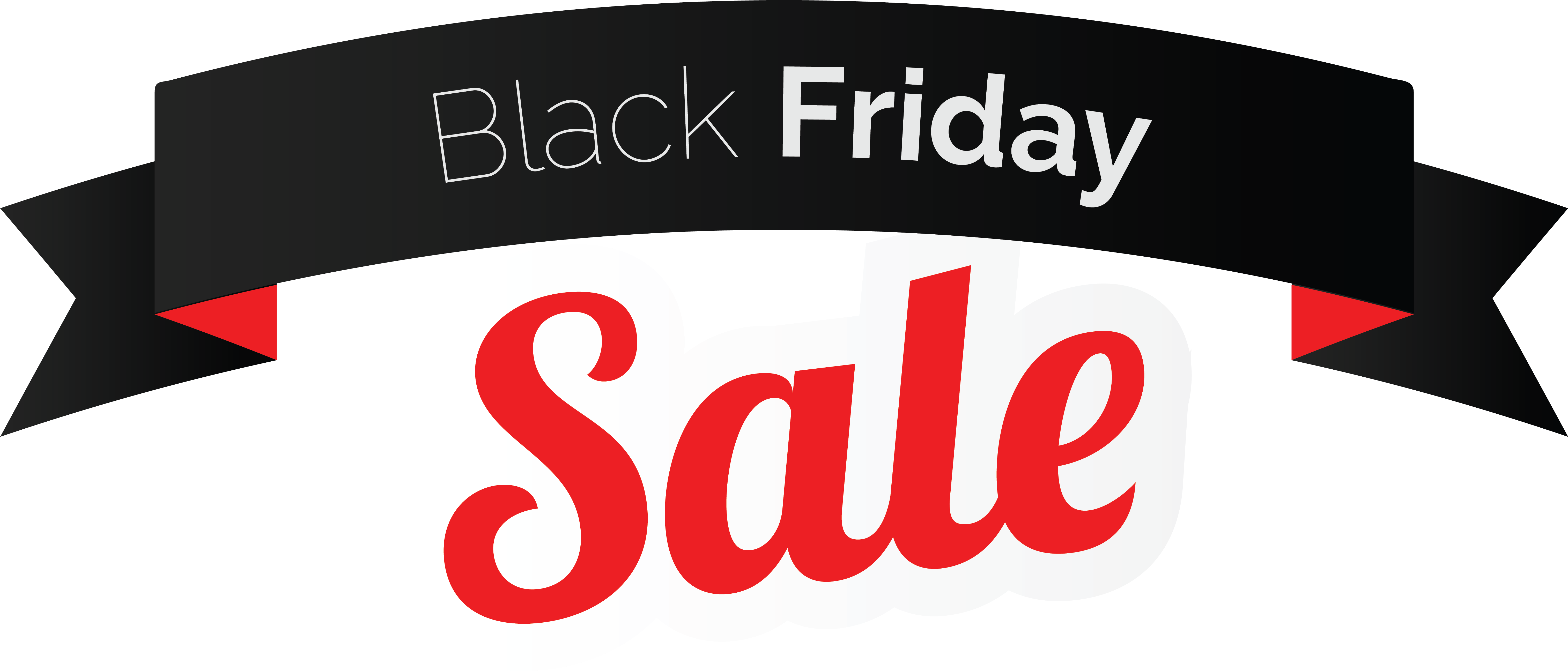 Black Friday Sale (6281x2863), Png Download
