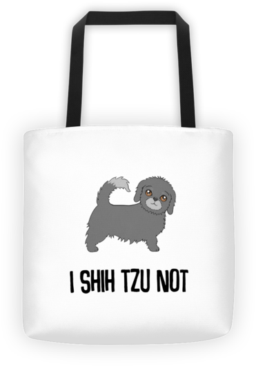 I Shih Tzu Not - Shih Tzu Not - Tote Bag (600x600), Png Download