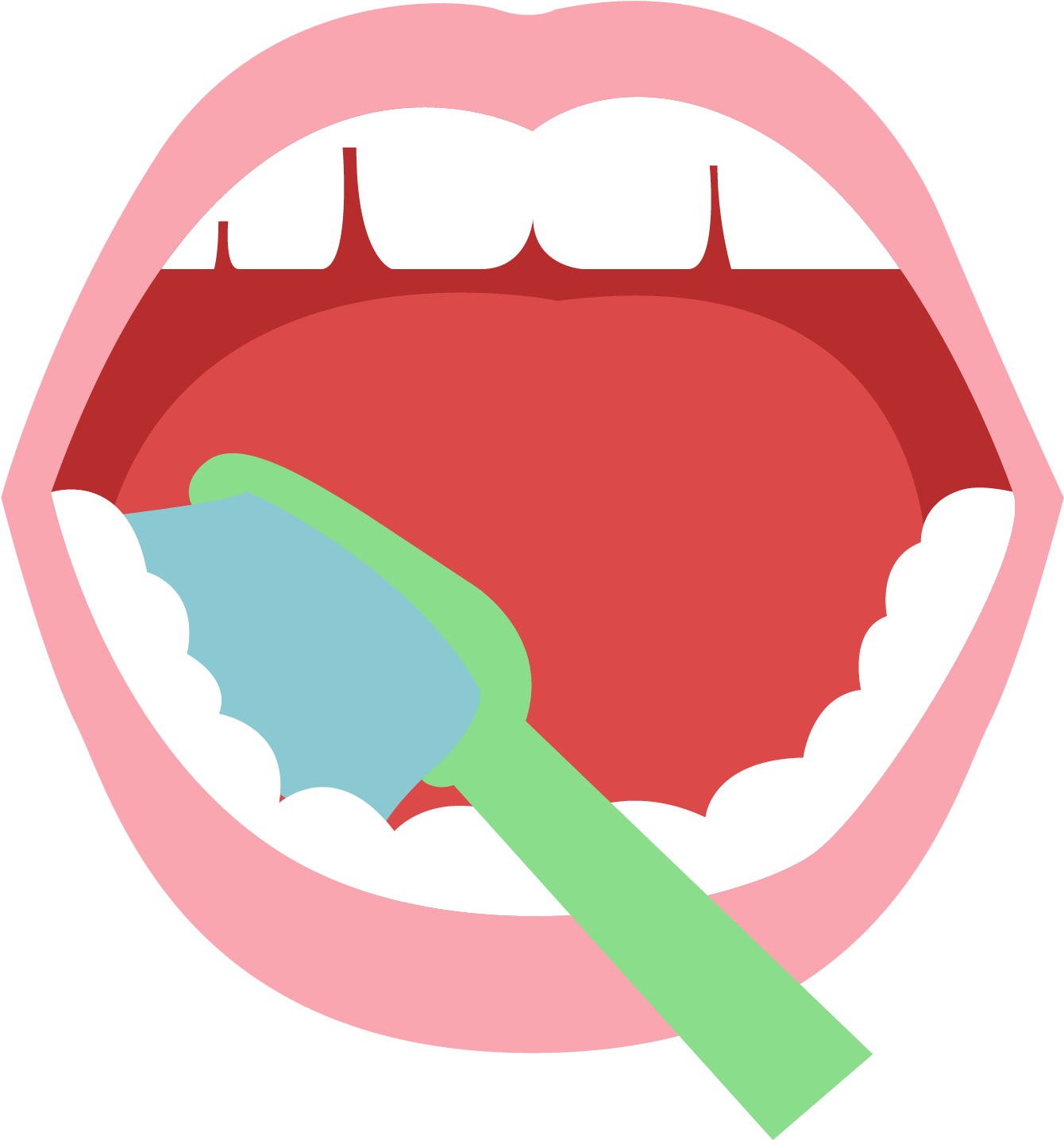 Tooth Brushing Toothbrush Clip Art - Brush Your Teeth Clipart (1500x1500), Png Download