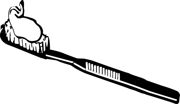 Tooth Brush Svg Clip Arts 600 X 348 Px (600x348), Png Download