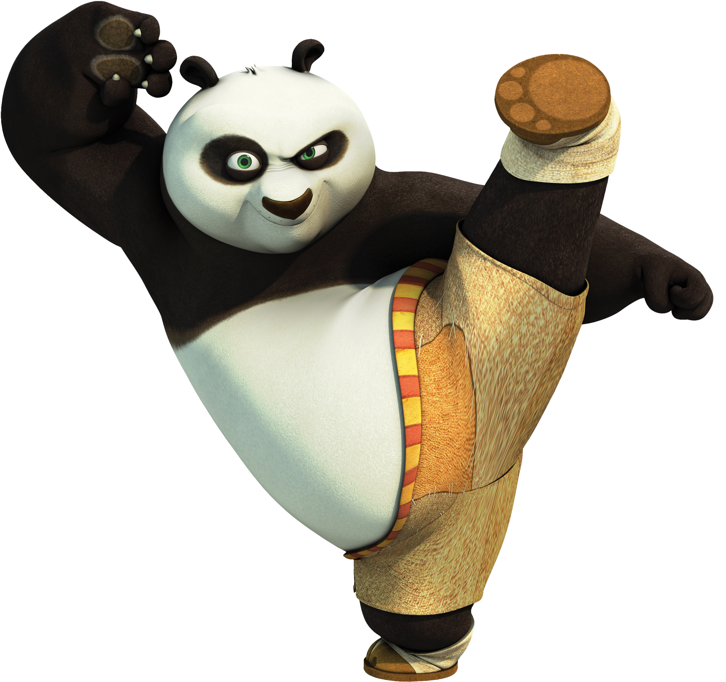 Kung Fu Panda Png (2628x2562), Png Download