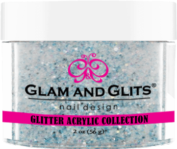 02 Blue Jewel - Glam & Glits Nail Art Glitter: Pink Crystal - 1/2oz (400x400), Png Download