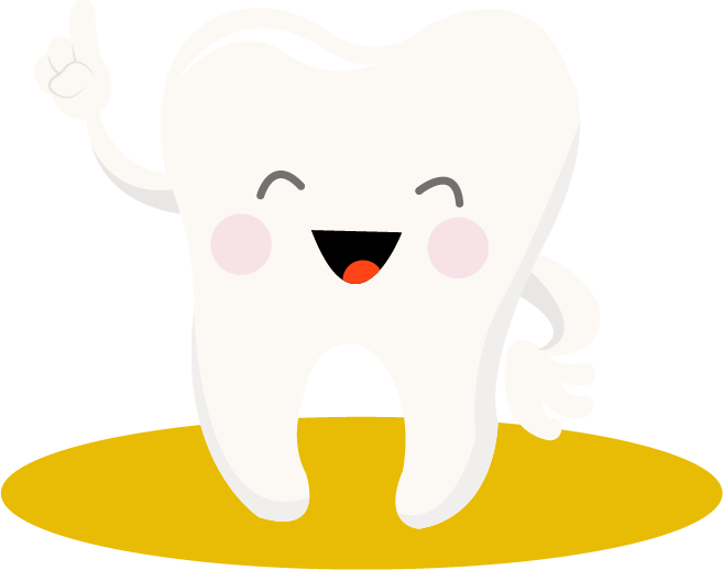 Download We Help Keep Your Teeth Happy And Healthy - Cartoon PNG Image with  No Background 
