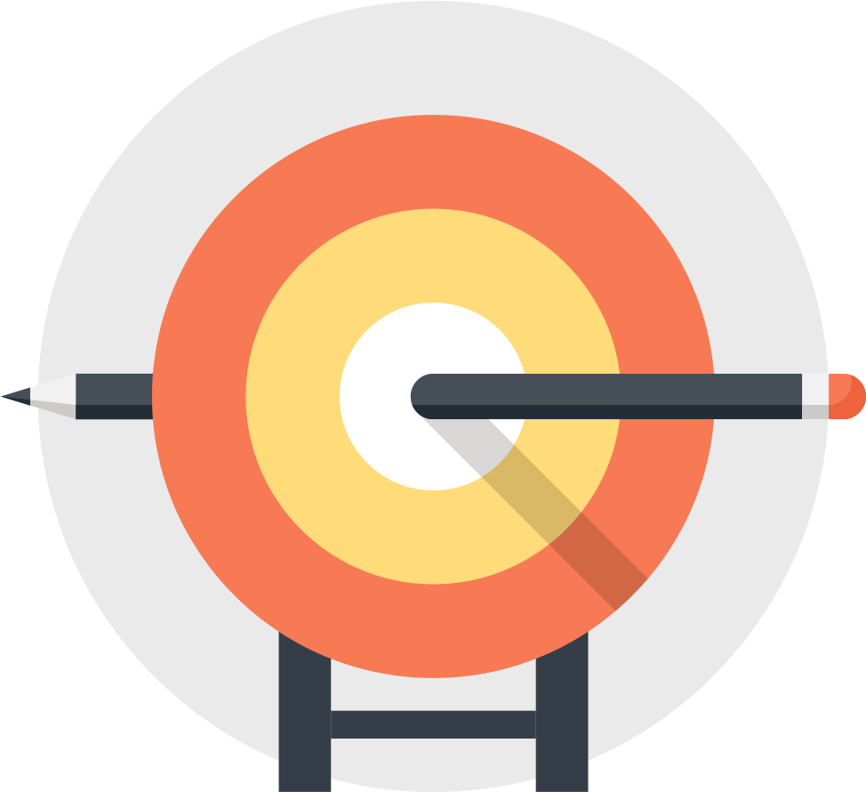 Bullseye - Illustration (1000x1000), Png Download