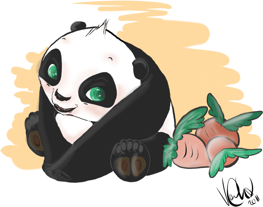 Baby Po Kung Fu Panda 2 Fanart By Holyfrap - Kung Fu Panda 2 Baby (900x738), Png Download