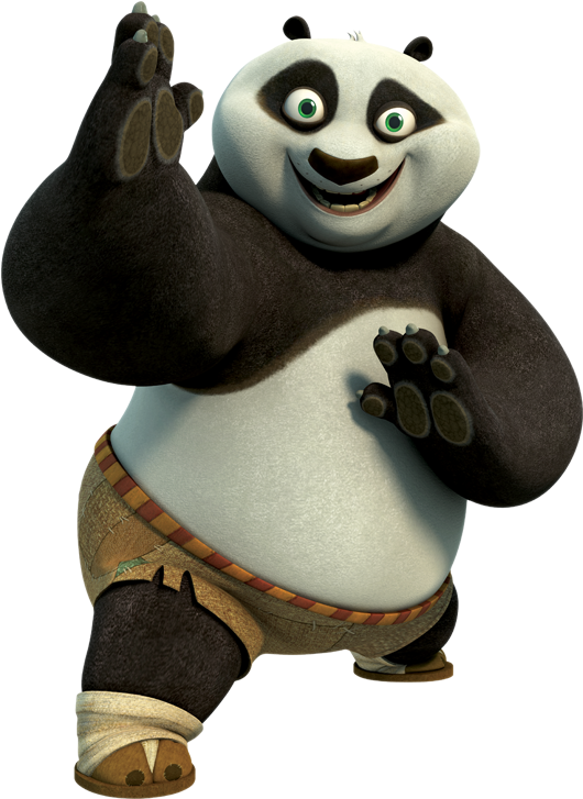 Kung Fu Panda - Kung Fu Panda Paw (736x736), Png Download