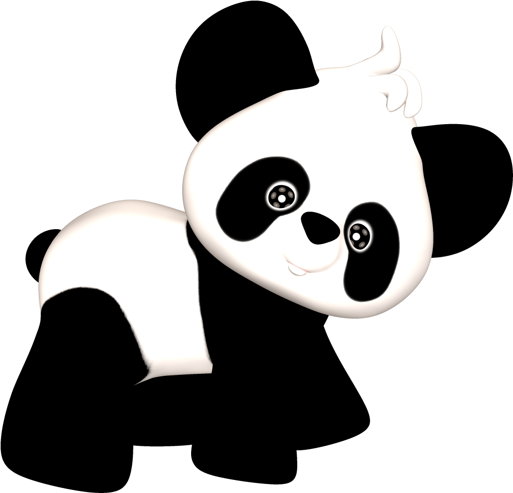 Clip Art Kung Fu Panda - Panda Clipart Png (1162x1037), Png Download