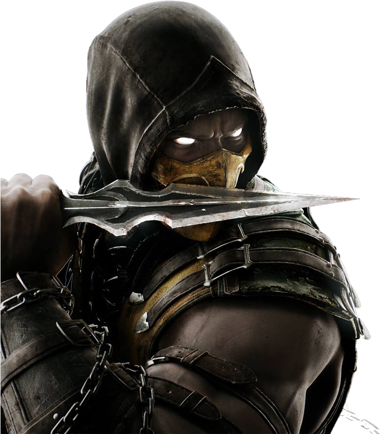 Mortal Kombat X Png File - Scorpion Mortal Kombat X Png (859x960), Png Download