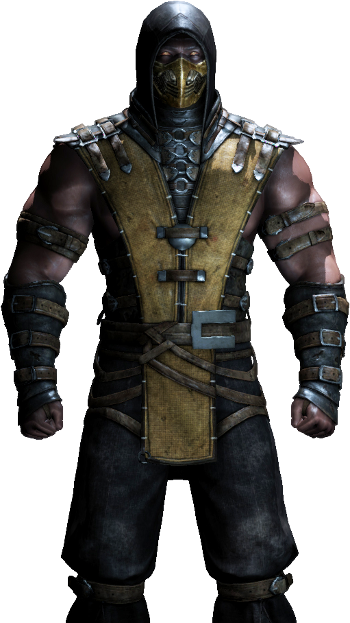 Scorpion Mortal Kombat X Png Royalty Free Download - Scorpion Mortal Kombat 11 (519x916), Png Download