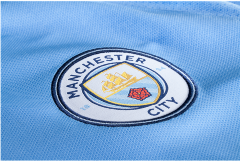 City 17/18 Home Ls Jersey Personalized - Football (480x480), Png Download