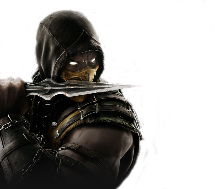Mortal Kombat X - Scorpion Mortal Kombat X Render (740x650), Png Download