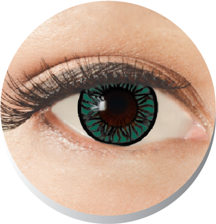 Green Eyes Are Magnetic And Refreshing - Jual Lacelle Softlens (472x472), Png Download