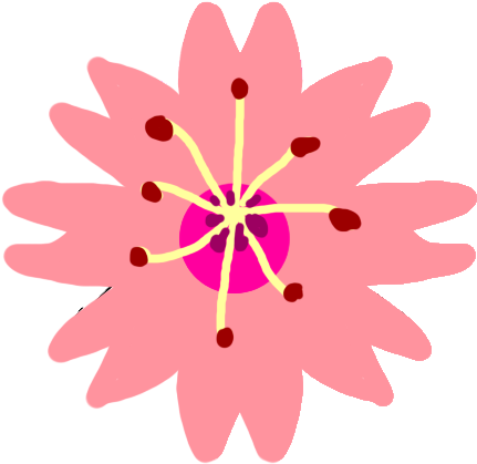 Cherry Blossoms, Cutie Mark, Cutie Mark Only, Flower, - Termoteknik Logic 31 35 (500x500), Png Download