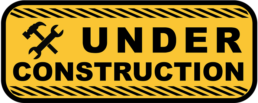 Under Construction Png - Under Construction Img (960x342), Png Download
