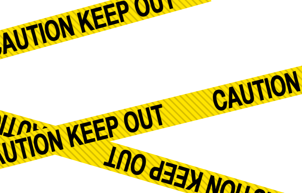 Crime Tape Png - Portable Network Graphics (960x614), Png Download