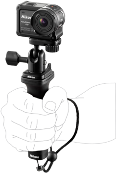 Nikon Keymission Mp-aa1 Handy Grip - Nikon Handy Grip Mp-aa1 (480x408), Png Download