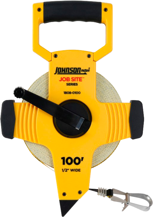 1808-0100 - Measuring Tape For Construction Site (768x768), Png Download