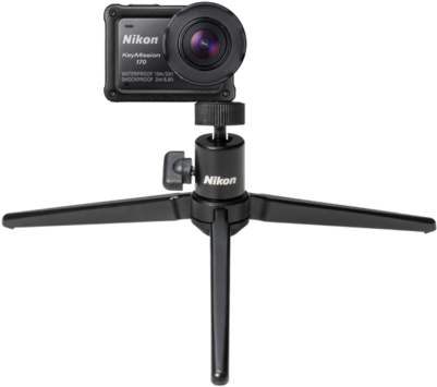 Nikon Keymission Mini Tripod Nikon Keymission Mini - Nikon Mini Tripod For Keymission Action Cameras, Tripods (480x408), Png Download