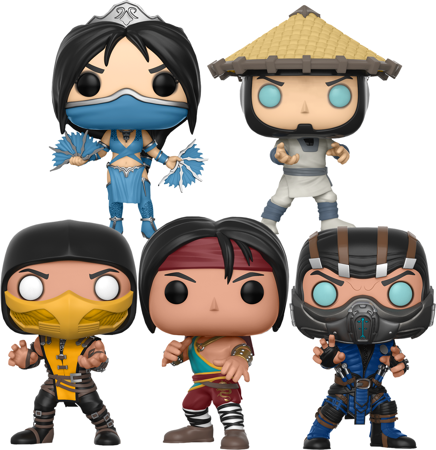 Mortal - Mortal Kombat X Pop (1498x1546), Png Download