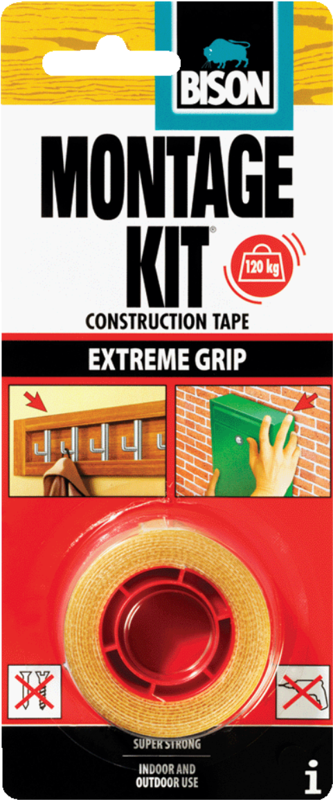 Montagekit® Extreme Grip Tape - Bison (852x1280), Png Download