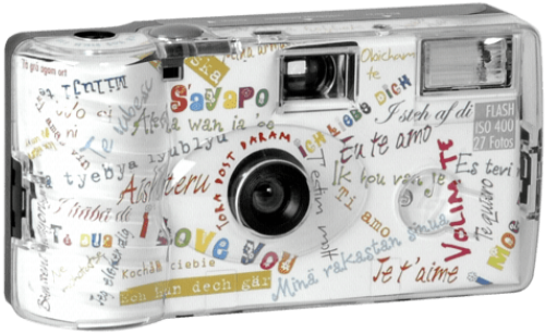 Single Use Camera Flash 400 27 I Mog Di White Hardware/electronic (525x550), Png Download