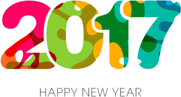 The New Year Has Arrived Time Flies When You Are Busy - Graphic Design (636x337), Png Download
