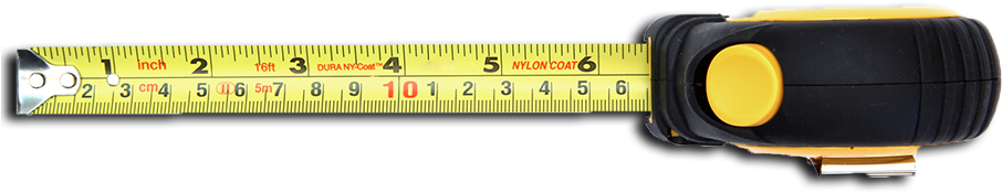 Tape Measure Png Photo - Measurement (954x447), Png Download
