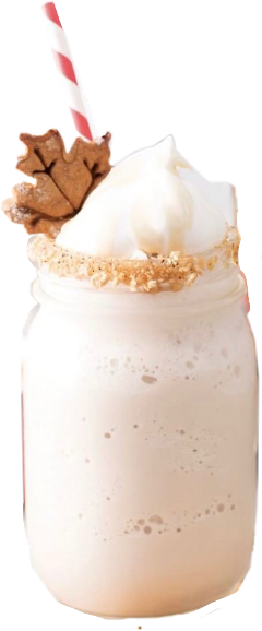 Fall Drink Autumn Shake Cookie - Autumn (240x578), Png Download