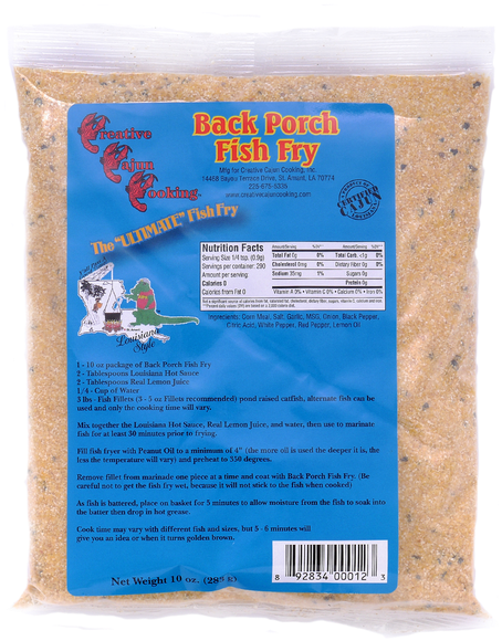Back Porch Fish Fry Once You Try This, Your Favorite - Creative Cajun Cooking Back Porch Fish Fry (500x700), Png Download