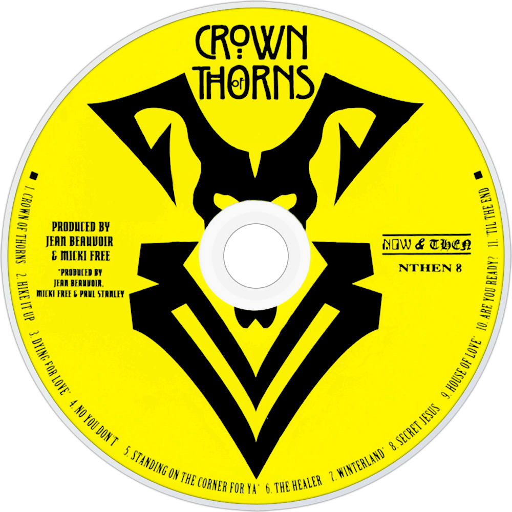 Crown Of Thorns Crown Of Thorns Cd Disc Image - Crown Of Thorns (1000x1000), Png Download