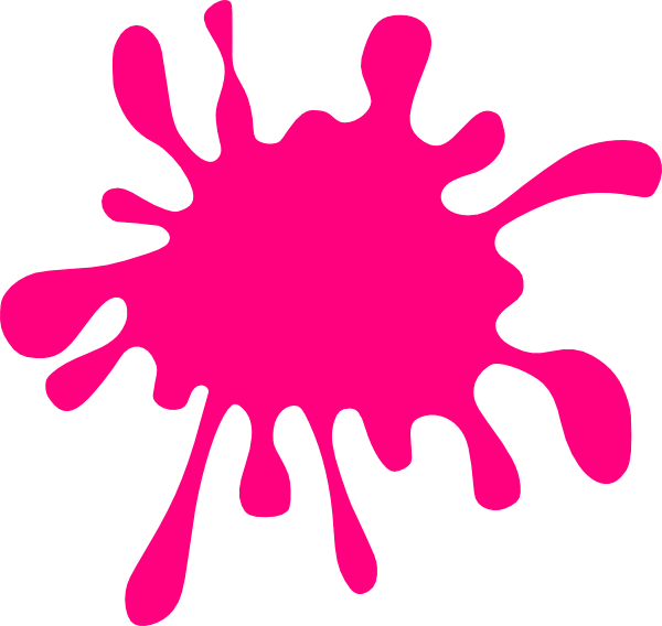 Download Pink Paint Splatter Clipart Black Paint Splash Clipart Png Image With No Background Pngkey Com