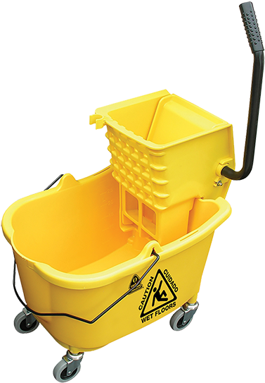 Maxirough® Mop Bucket & Wringer - O-cedar Commercial Maxirough Mop Bucket And Wringer (600x600), Png Download