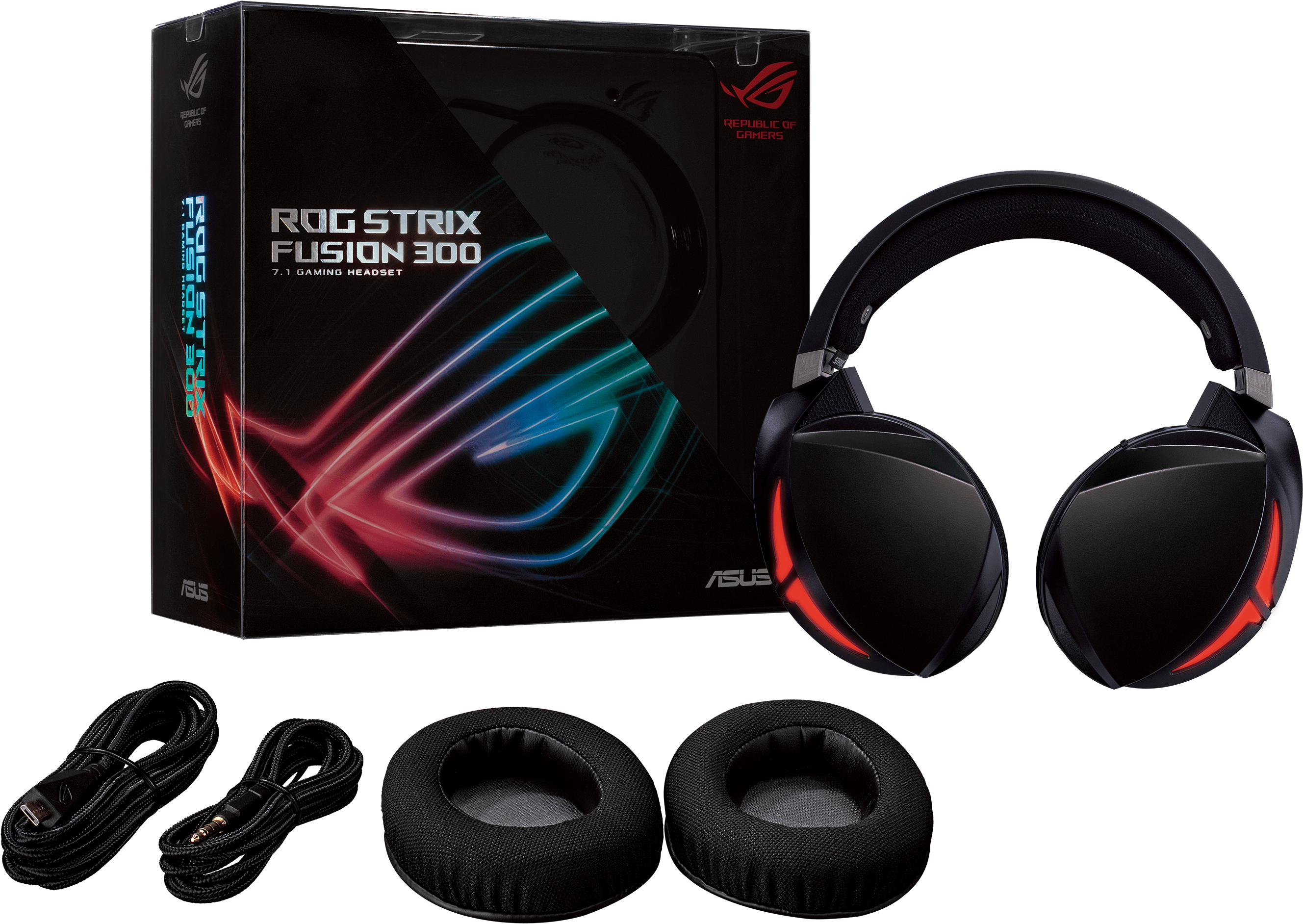 Rog Strix Fusion 300 (3247x2334), Png Download